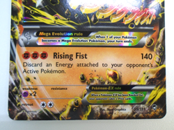 M Lucario EX 55/111 Rising Fist Holo Pokemon Card English NM - Image 4