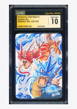 Pokemon CGC 10 GEM MINT Spare Card Sineko So 2023 Old Maid Japanese - Image 1