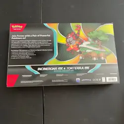 Pokemon Trading Card Game Incineroar ex and Torterra ex Special Collection Box - Image 2