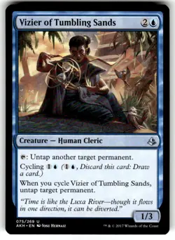 Vizier of Tumbling Sands Amonkhet Regular MTG - Image 1