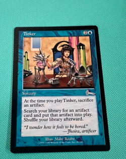 Tinker - Urza's Legacy - MTG - Magic the Gathering - Image 1