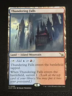 MTG Murders at Karlov Manor Thundering Falls 0269 NM Rare - Image 1