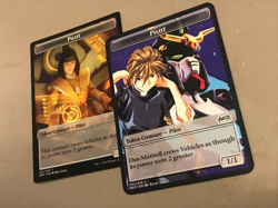 Custom Magic The Gathering GUNDAM WING Pilot Tokens - Image 4