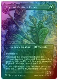 Trystan, Callous Cultivator - Foil - Borderless Lorwyn Eclipsed MTG - Image 2