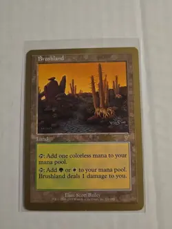 Brushland - World Championships - 2002 Sydney Gold - Magic the Gathering - Image 1