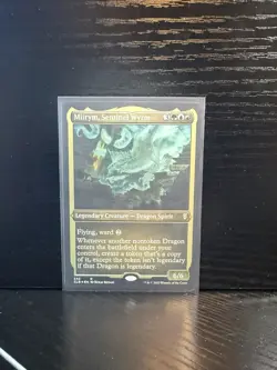 Miirym Sentinel Wyrm Foil Etched Commander Legends Battle for Baldur's Gate Foil - Image 1