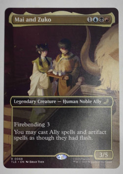 Mai and Zuko (Borderless) MTG Avatar Eternal - Image 1