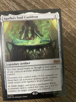Agatha's Soul Cauldron Wilds of Eldraine, MTG Magic the Gathering - Image 1