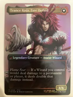 MTG Final Fantasy Kuja, Genome Sorcerer FOIL Borderless 0399 R FIN - Image 2