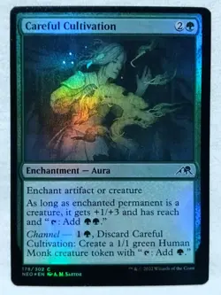 Careful Cultivation 178 Kamigawa: Neon Dynasty Foil Magic The Gathering - Image 5