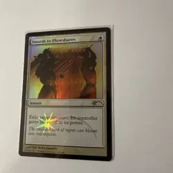 Swords to Plowshares - Foil DCI Judge Promo NM, English MTG Unique & Misc Promos - Image 1