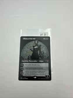 x1 Liliana of the Veil DMU MTG 373 BORDERLESS MYTHIC M/NM 1x - Image 1