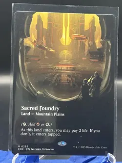 Sacred Foundry (Borderless) Edge of Eternities Regular - Image 1
