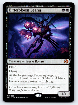 Bitterbloom Bearer FOIL - Lorwyn Eclipsed MTG - Image 1