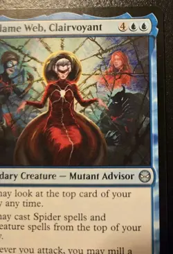 Madame Web, Clairvoyant 0036 Uncommon Spider-Man Magic: The Gathering - Image 3