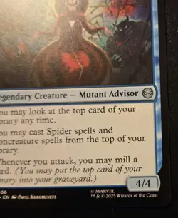 Madame Web, Clairvoyant 0036 Uncommon Spider-Man Magic: The Gathering - Image 5