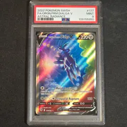 PSA 9 Origin Forme Dialga V 177/189 Astral Radiance Holo Pokemon TCG - Image 1