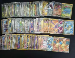 136 Lot SR HR Ur Holo Pokemon TCG Chinese aerodactyl Charizard blastoise FI38 - Image 1