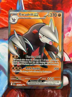 Excadrill EX Full Art Ultra Rare Black Bolt Pokemon TCG ⭐⭐ - Image 1