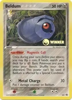 Beldum - 22 - League Winner (June 2004) NM, English Pokemon Promos - Image 1