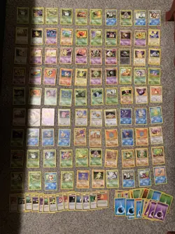 Pokemon TCG Lot of 141 Common/Uncommon - Lanturn Pinsir Hitmonchan Gyarados - Image 1