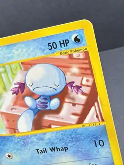 Wooper 66/147 Aquapolis Regular Uncommon POKEMON 2002 Light Play LP Wavy Bending - Image 3