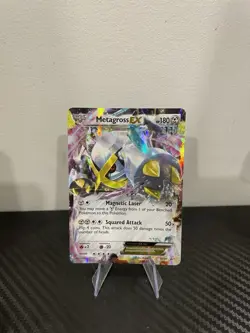 Pokemon TCG- Shiny Metagross EX - XY34 - Black Star Promo- MP - Image 1