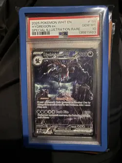 2025 POKEMON WHITE FLARE SIR HYDREIGON EX PSA 10 #169 - Image 1