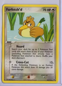 2004 Pokemon EX FireRed LeafGreen Farfetch’d 23 Rare - Image 1