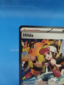 Pokemon TCG Hilda Trainer White Flare Holo Full Art SV 171/086 - Image 3