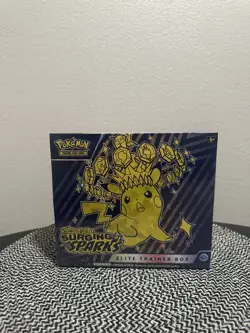 Pokemon SURGING SPARKS Elite Trainer Box ETB New & Sealed Scarlet & Violet TCG - Image 1