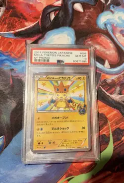 💎 Pokemon Japanese Mega Tokyo's Pikachu Charizard XY Promo 098/XY-P PSA 10 💎 - Image 4
