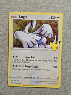 Pokemon TCG Lugia Celebrations 022/025 Holo Rare - Image 1