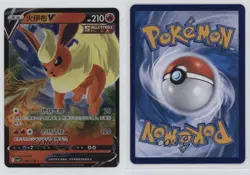 Flareon V Chinese Pokemon Scarlet & iolet Gem Pack Volume 2 (CBB2 C) #0413 - Image 3