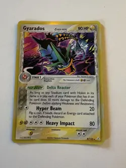 Pokemon TCG Gyarados EX Holon Phantoms 8/110 Holo Holo Rare - Image 1