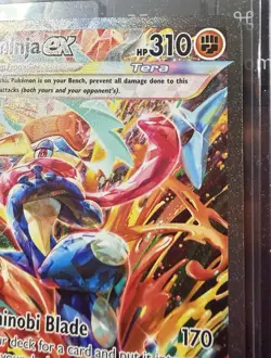 2024 POKEMON GRENINJA EX TWILIGHT MASQUERADE SPECIAL ILLUSTRATION #214/167! MINT - Image 3