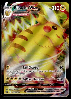 2023 Black Star Promo Pikachu VMAX #SWSH286 - Image 1