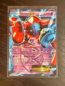 Deoxys EX Pokemon Black & White Black Star Promo BW82 - Image 1