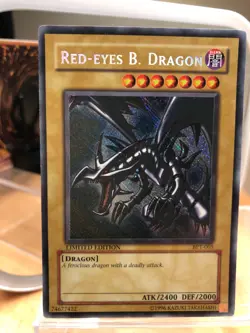 Yu-Gi-Oh! TCG Red-Eyes B. Dragon, limited edition #BPT-005 - Image 1