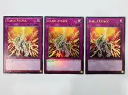 Yu-Gi-Oh! TCG X3 Icarus Attack Ultra Rare 1st Edition NM - Image 1