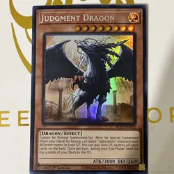 Judgment Dragon - Ultra Rare 1st Edition X3 PlaySet - YuGiOh - Image 2