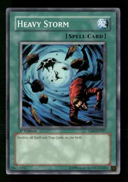 Heavy Storm #YSD-EN027 Yugioh 1st Edition - Image 1