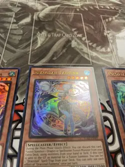 Yu-Gi-Oh! Dracotail Faimena X3 Playset JUSH-EN002 Ultra Rare - Image 5