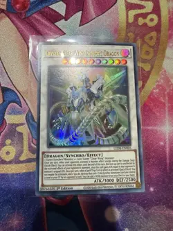 Crystal Clear Wing Synchro Dragon LED8-EN005 Legendary Duelists: Synchro LP - Image 1