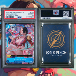 2024 ONE PIECE JAPANESE PRB01-PREMIUM BOOSTER ALT ART #078 BOA HANCOCK PSA 10 - Image 2