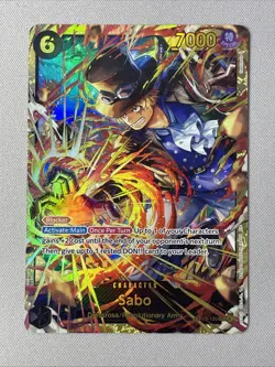 One Piece - Carrying on His Will - Sabo Alt Art - OP13-120 SEC - Image 1