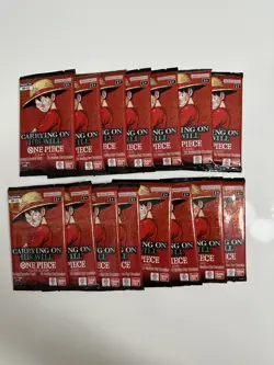 One Piece TCG: Carrying On His Will Booster Packs OP-13 English (LOT OF 15) - Image 1