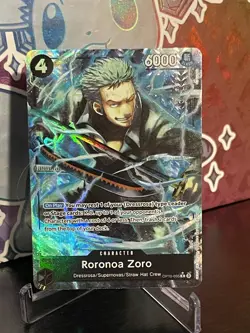 Roronoa Zoro OP10-095 Rare Alt Art Premium Booster The Best Vol. 2 NM - Image 1