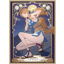 NAMI WANO sleeves protector Pokemon ONEPIECE CardGame OPCG 60p - Image 1