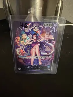 One Piece TCG Boa Hancock Alt Art Leader OP07-038 Japanese - Image 2